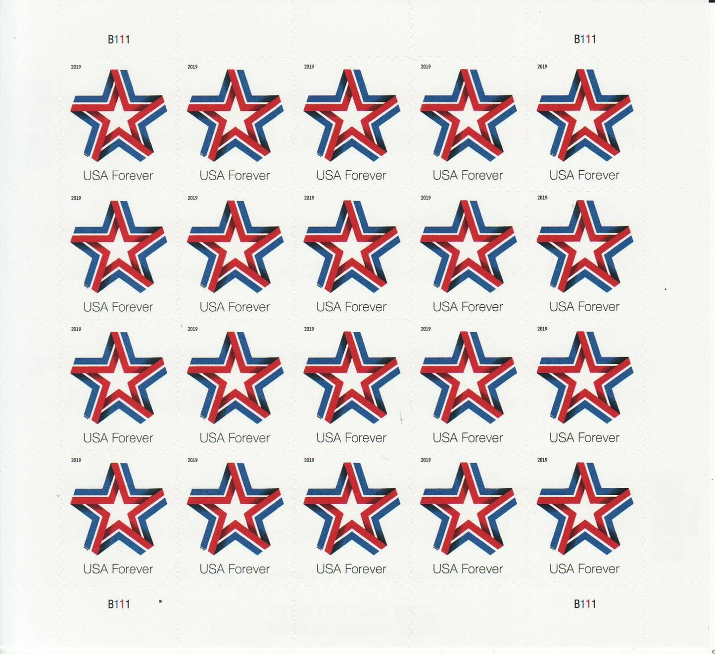 Star Ribbon Forever First Class Postage Stamps 🔥99 sold in last 18 hours