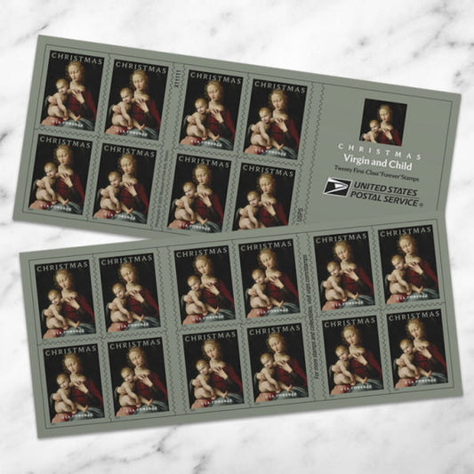 Virgin and Child Forever Stamps