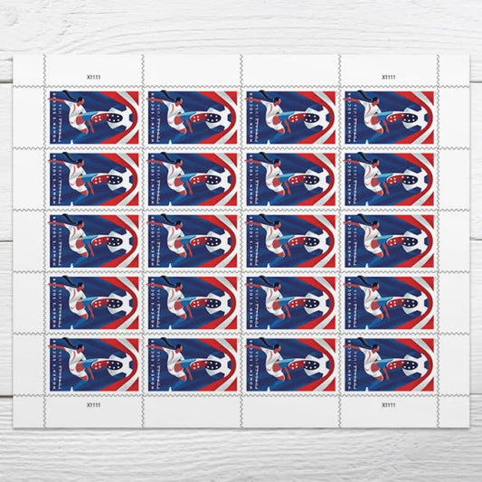 Women’s Soccer Forever Stamps