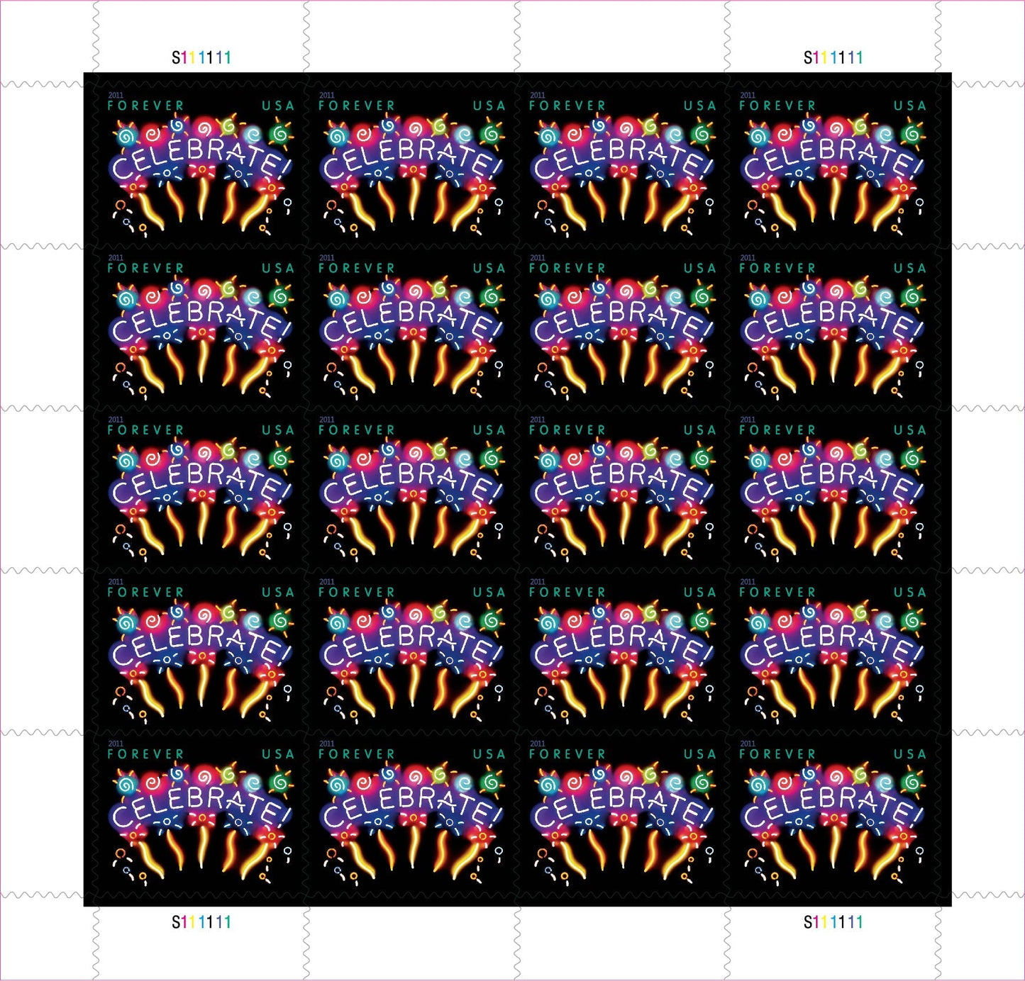 Celebrate Forever First Class Postage Stamps