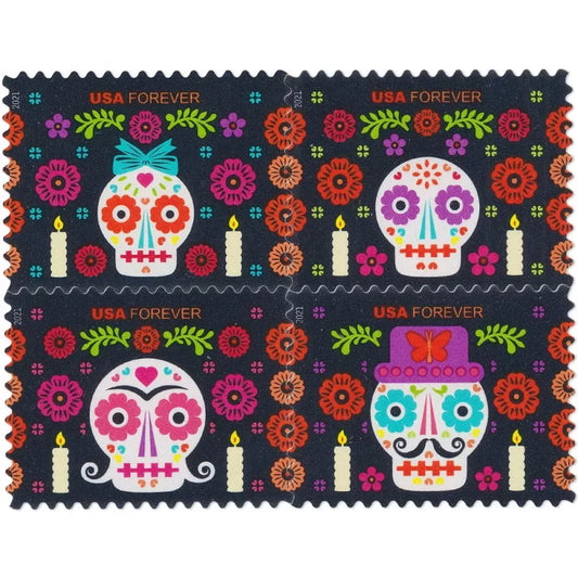 Day of the Dead Forever First Class Postage Stamps
