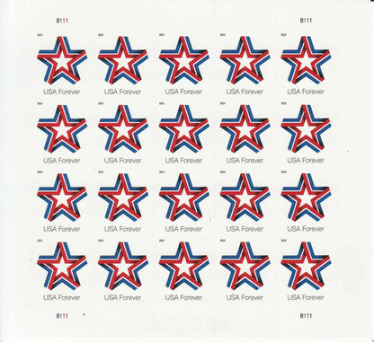 Star Ribbon Forever First Class Postage Stamps 🔥99 sold in last 18 hours