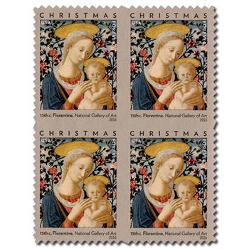 Florentine Madonna and Child Christmas Forever First Class Postage Stamps