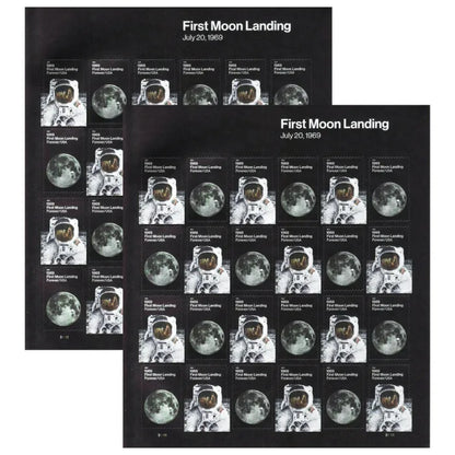 First Moon Landing Forever Forever Stamps