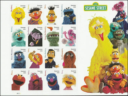 Sesame Street Forever Stamps