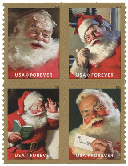 Sparkling Holidays Forever First Class Postage Stamps