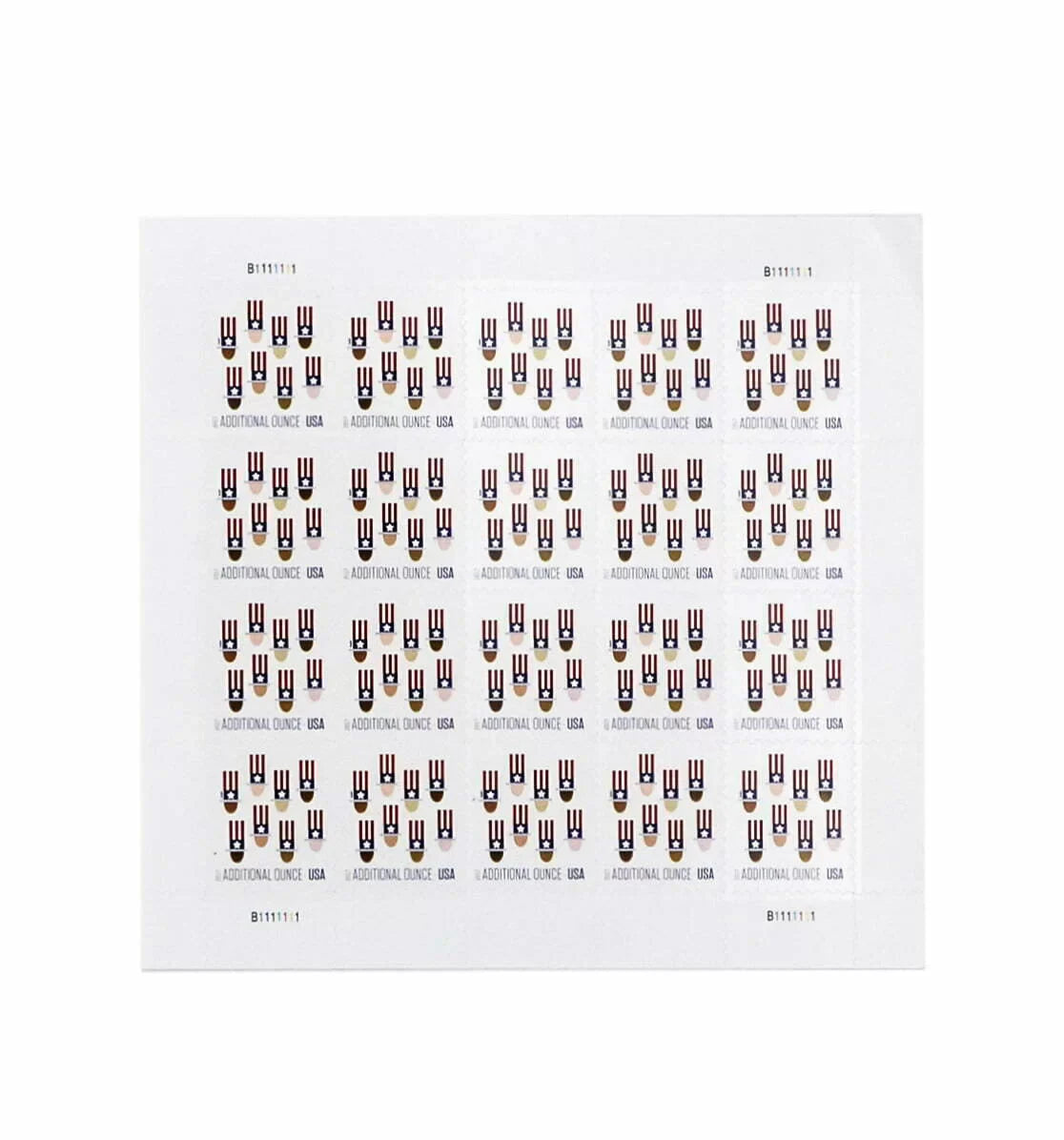 2017 Uncle Sam’s Hat Additional Ounce Postage Stamps