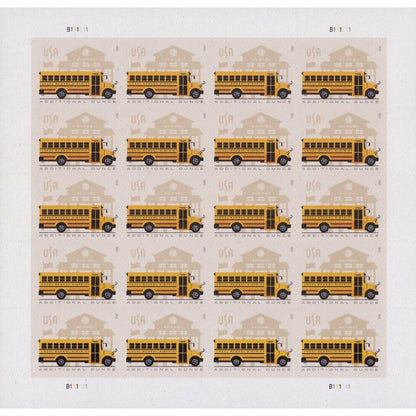 2023 School Bus forever stamps