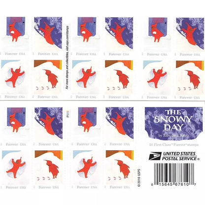 The Snowy Day Forever Stamps